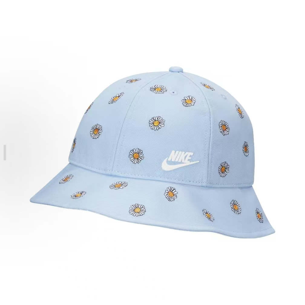 瑕疵款-NIKE 透气拼接刺绣 渔夫运动帽 男女同款