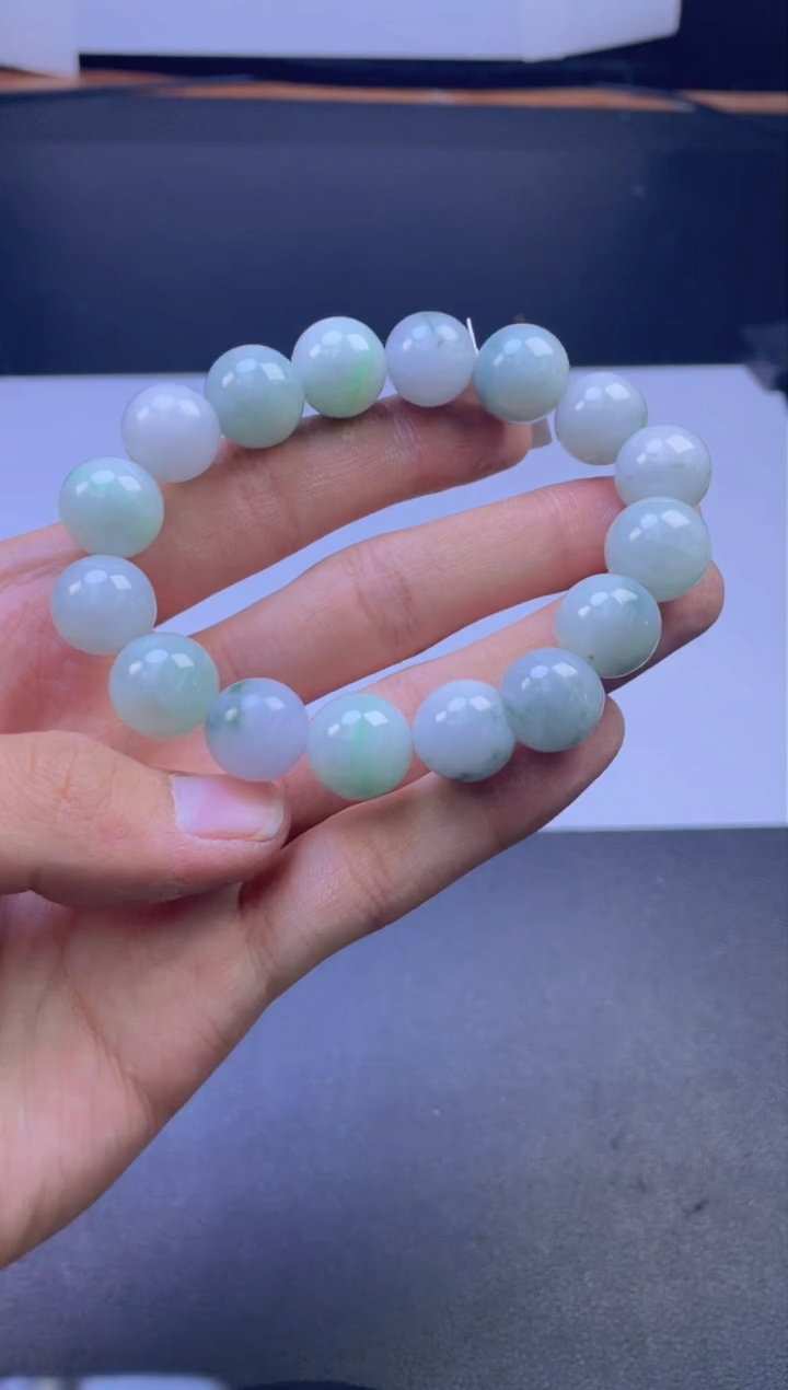 未镶嵌定制翡翠珠串卡13