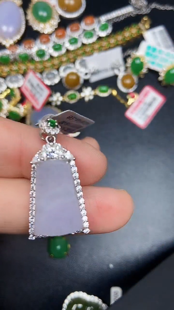 银S925镶嵌戒指翡翠3130