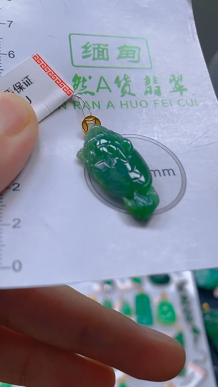 【闪购商品】翡翠颈饰18K金镶嵌新号开播，全场乱卖