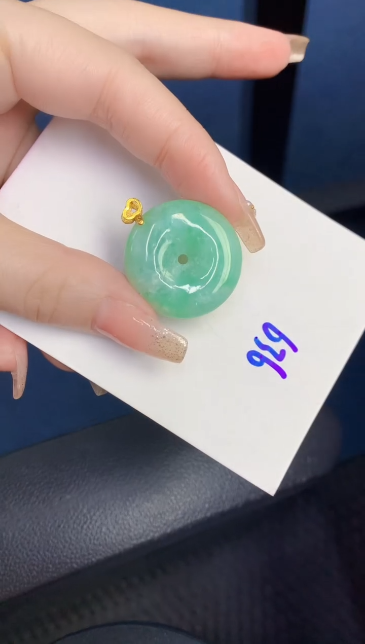 颈饰未镶嵌翡翠缅甸天然翡翠A货