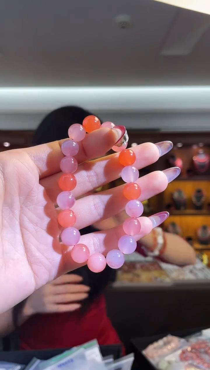 未镶嵌手串玛瑙/玉髓（多样性发一件）