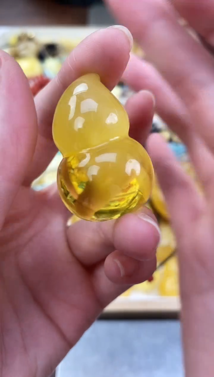 裸石琥珀未镶嵌天然琥珀蜜蜡