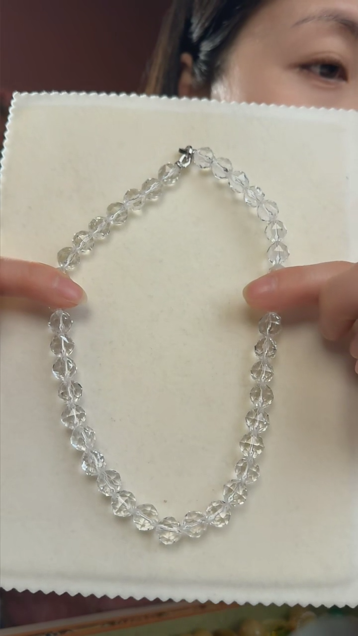 【闪购商品】水晶项链未镶嵌天然白水晶项链