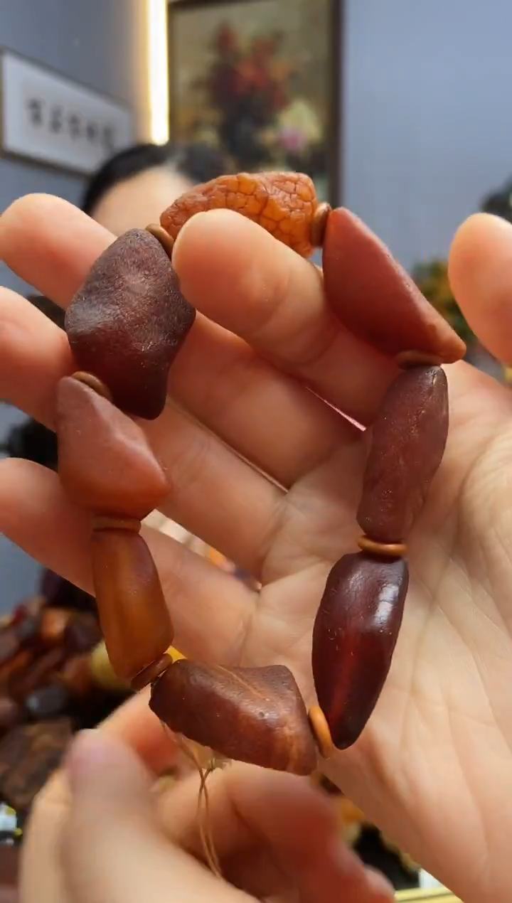 手链琥珀未镶嵌手串