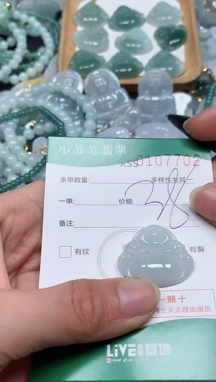 【闪购商品】翡翠颈饰未镶嵌闪购商品0107702