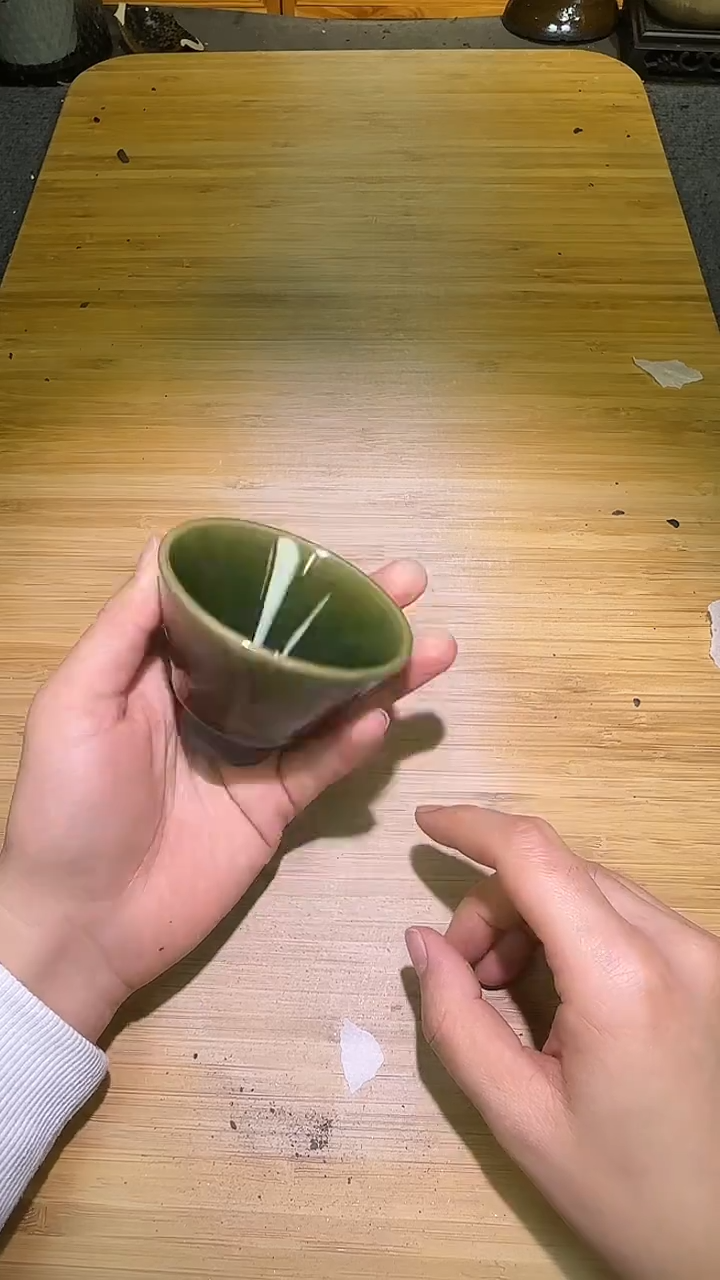 茶盏茶盏冰裂斗笠