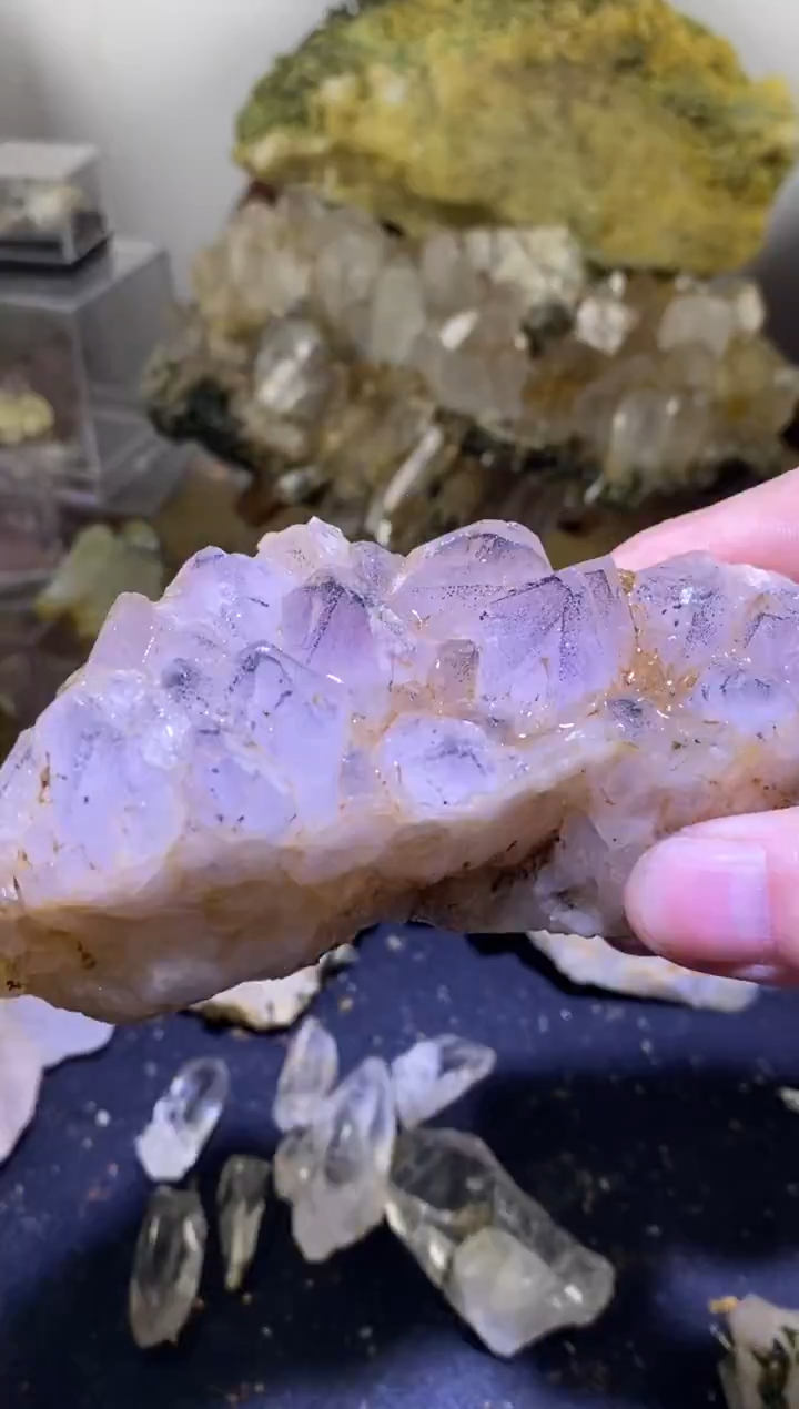 未镶嵌珠宝半成品水晶104号230g四川超七花园水晶原石