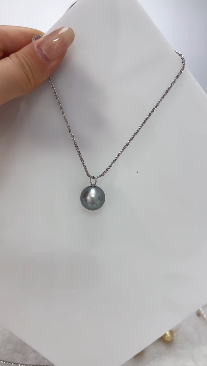 【闪购商品】海水珍珠DA18K金镶嵌吊坠 14 H301