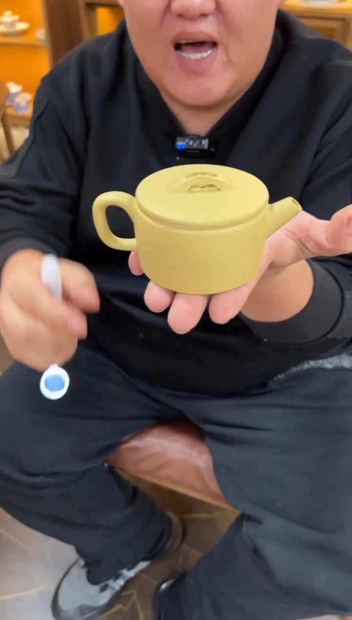 【闪购商品】紫砂茶壶头哥紫砂【福利专场】：本绿汉瓦