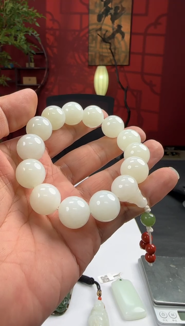 和田玉未镶嵌颈饰多样性发货77125