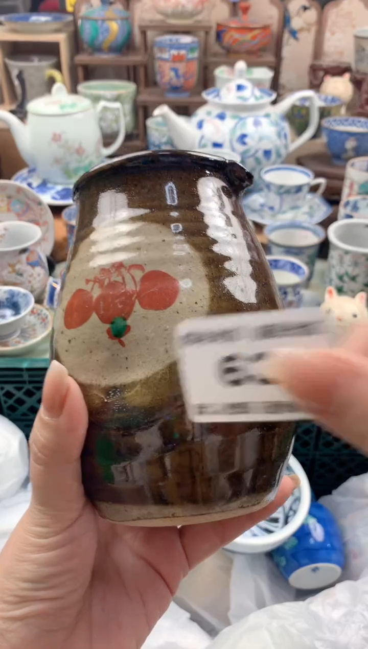 瓷片黑****）62号九姑娘工艺品瓷器