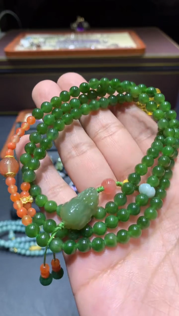 【闪购商品】和田玉手链未镶嵌K109