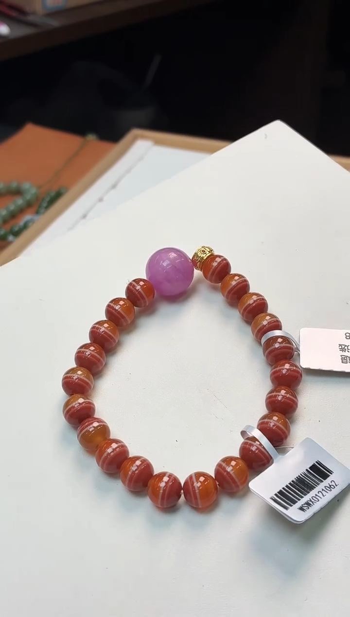 未镶嵌手串玛瑙/玉髓Y50