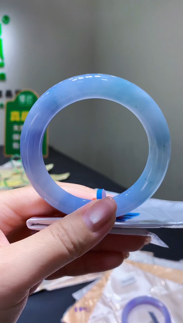 未镶嵌手镯翡翠K301天然A货缅甸翡翠57.6