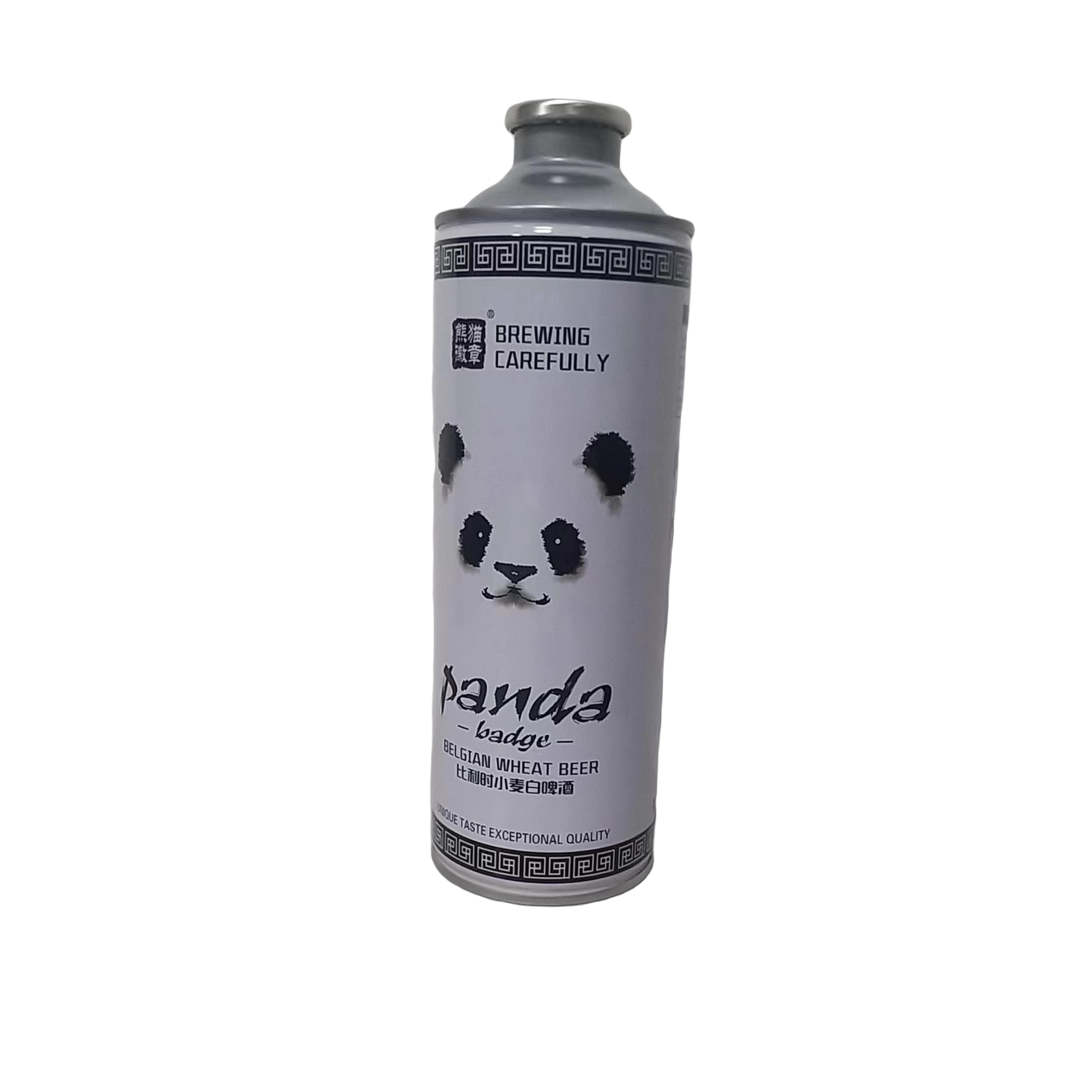 熊猫徽章比利时小麦白980ml