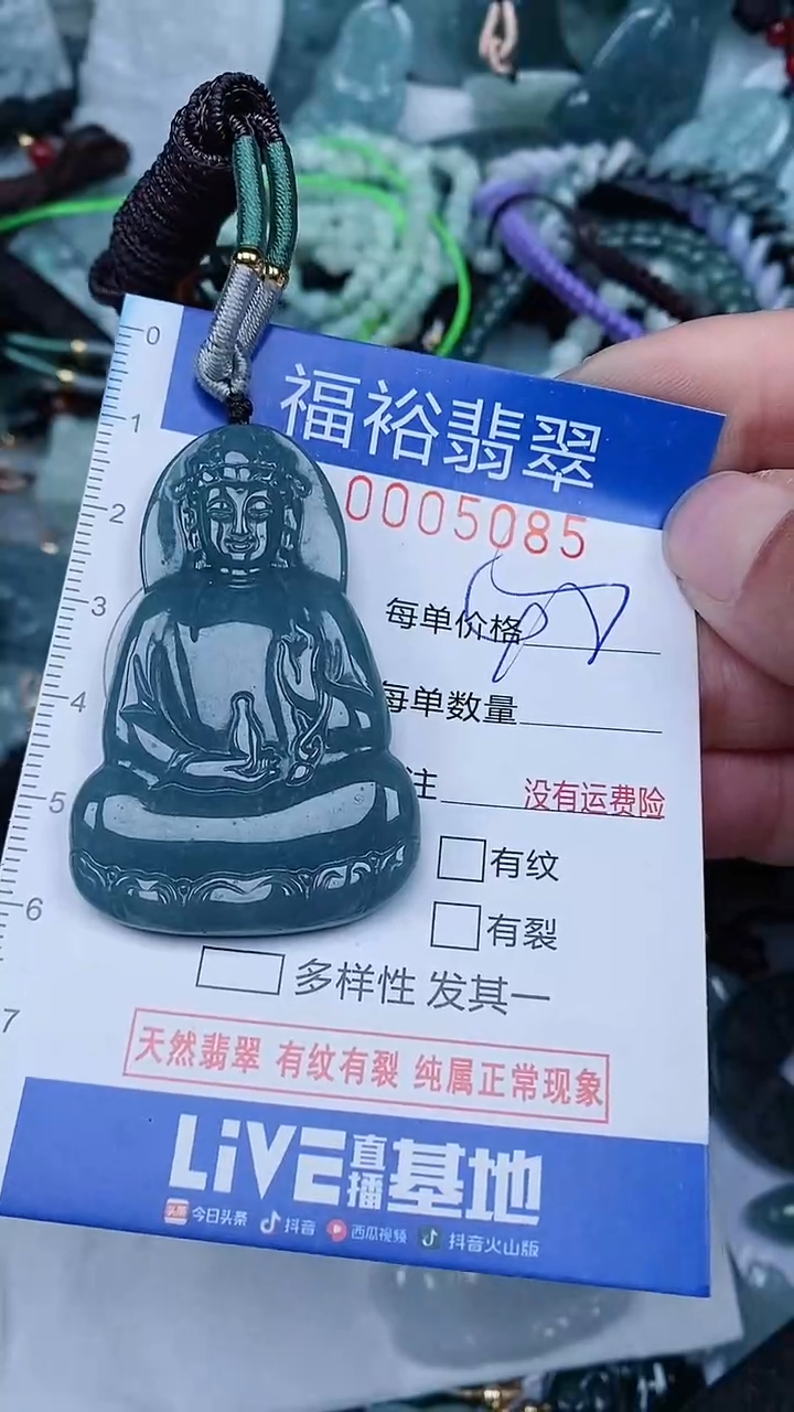 【闪购商品】翡翠颈饰未镶嵌...0005085