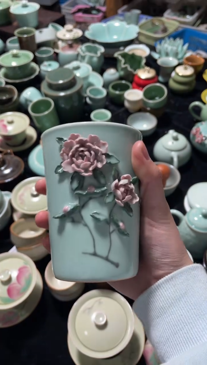 【闪购商品】纯手工 特价福利 微瑕 慧仙青瓷