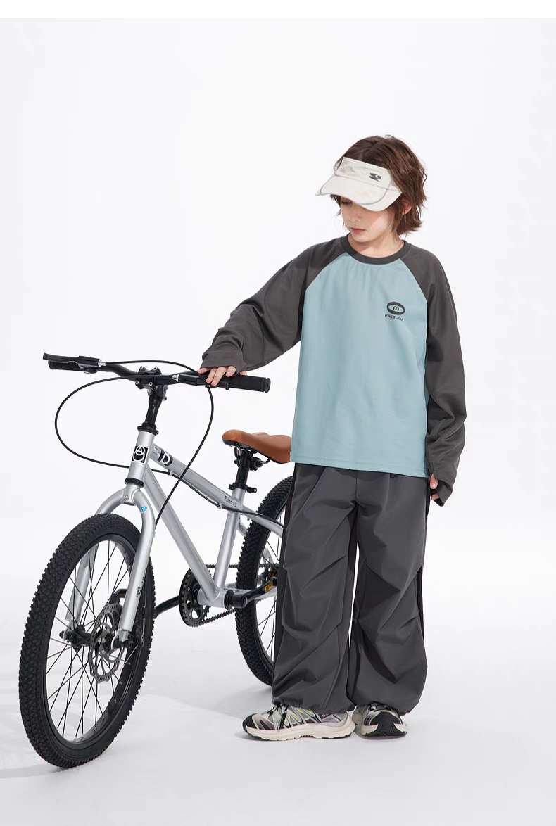 B212男童休闲裤男宝宝时尚百搭纯色夏季长裤