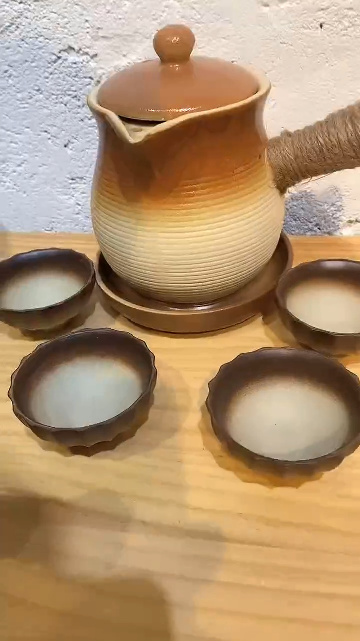 【闪购商品】1000美人+陶瓷盖+壶承+4个黑花瓣