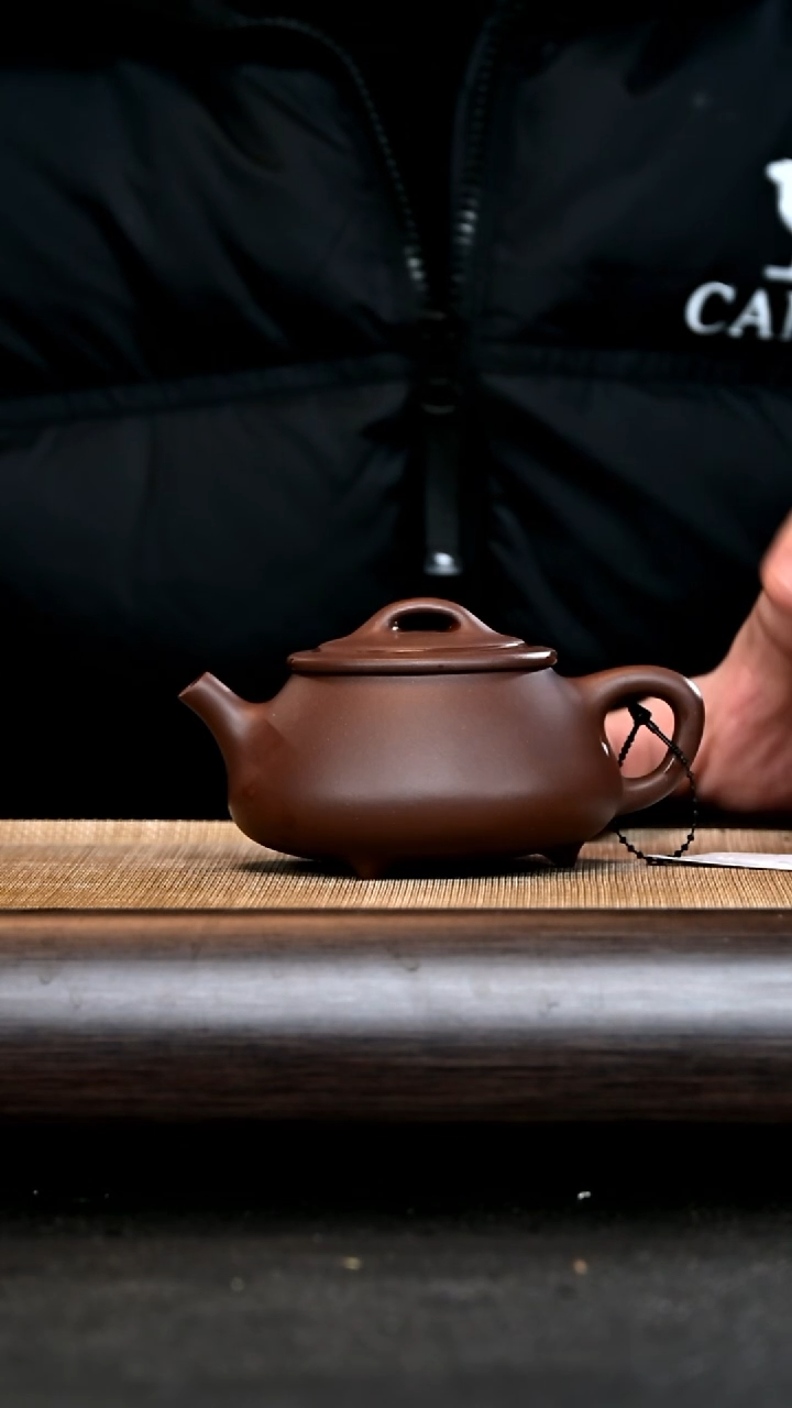 【闪购商品】紫砂茶壶GP16108 足瓢 底槽清