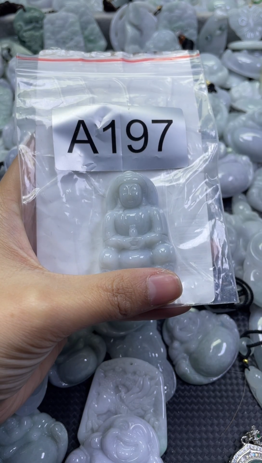 颈饰未镶嵌翡翠A197