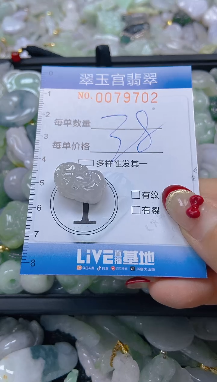 【闪购商品】翡翠颈饰未镶嵌闪购0079702