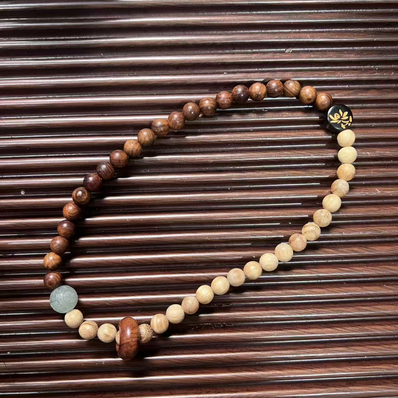 sl-474-无礼盒-黄花梨单圈手串无礼盒