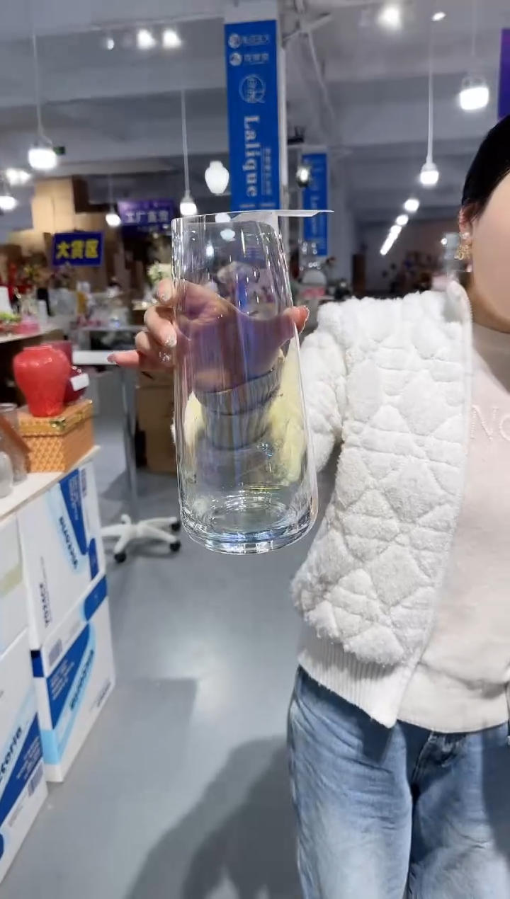 【闪购商品】玻璃安琪花瓶厂微瑕-6ZQK555