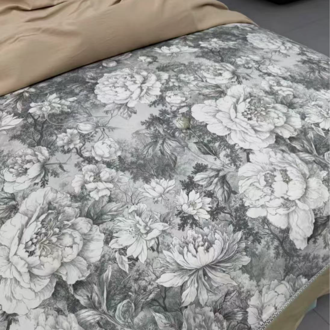 25新款数码印花长绒棉四件套--奥丁庄园