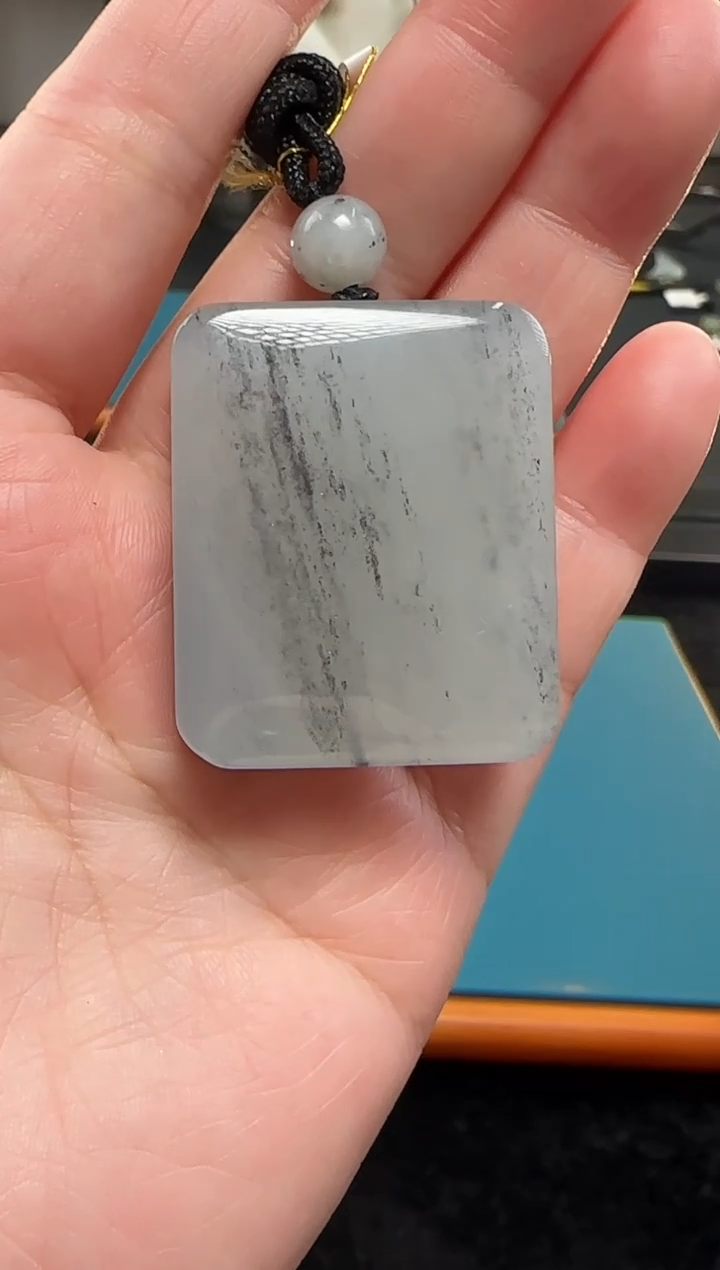 未镶嵌和田玉挂件新疆和田玉于田料无事牌