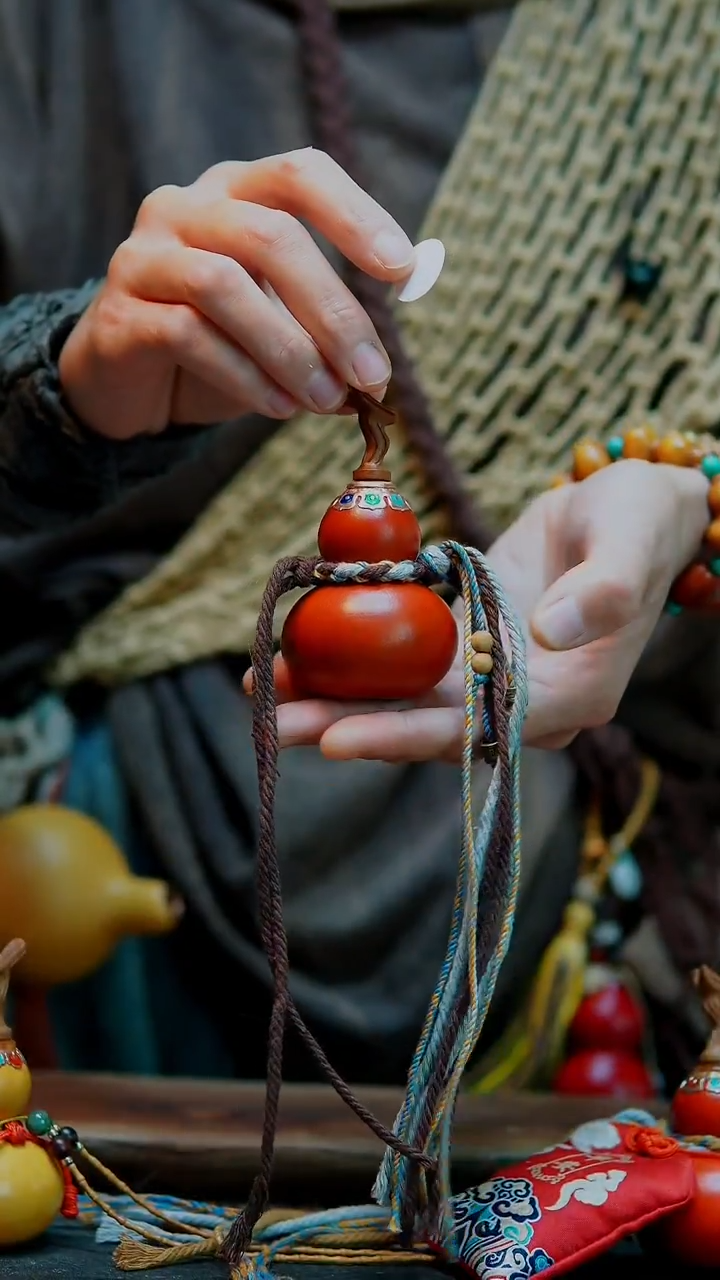 【路师傅原创手作天然葫芦】（一物一图编号19