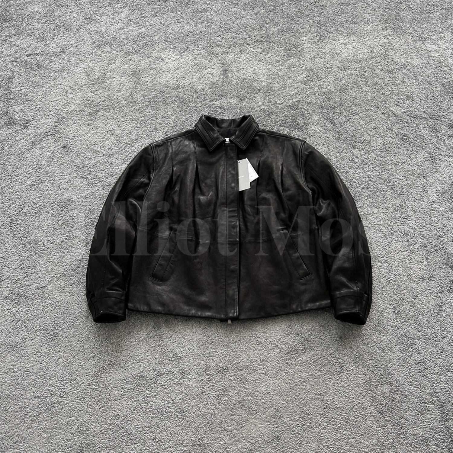 Elliot Mos V叔“黑曼巴”~Sheepskin Jacket 古着羊皮夹克外套1443