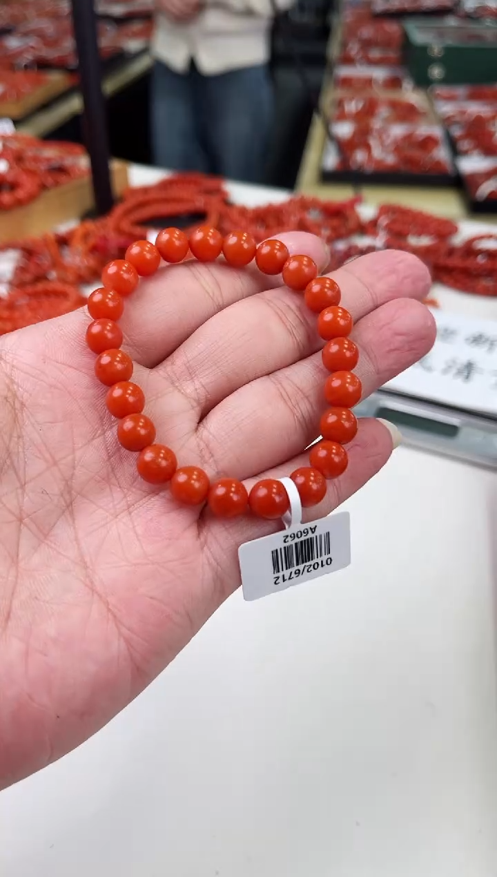 【闪购商品】南红玛瑙保山手串未镶嵌一个/条