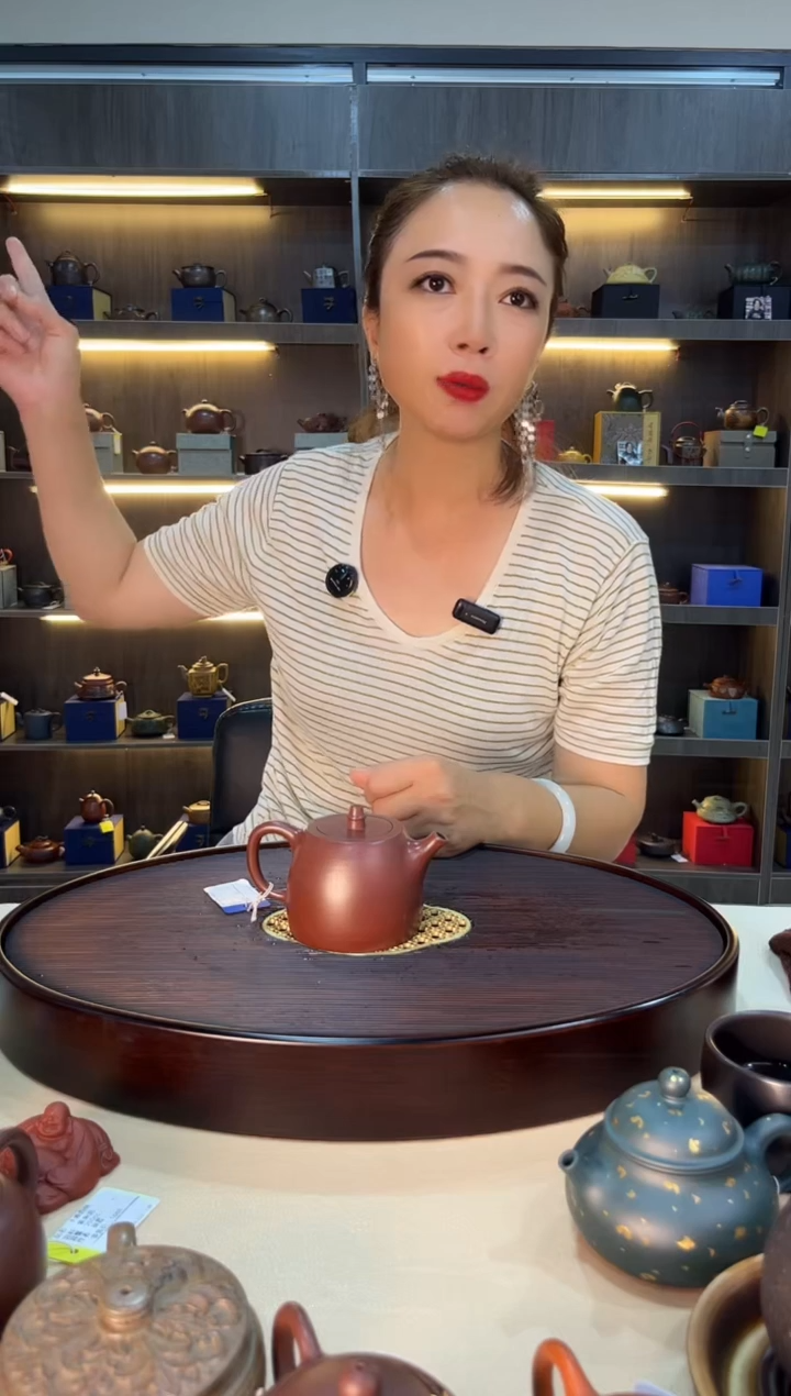 茶壶紫砂紫朱泥汉铎