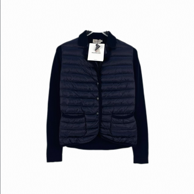 全新未使用 MONCLER  黑色 羽绒开衫/S