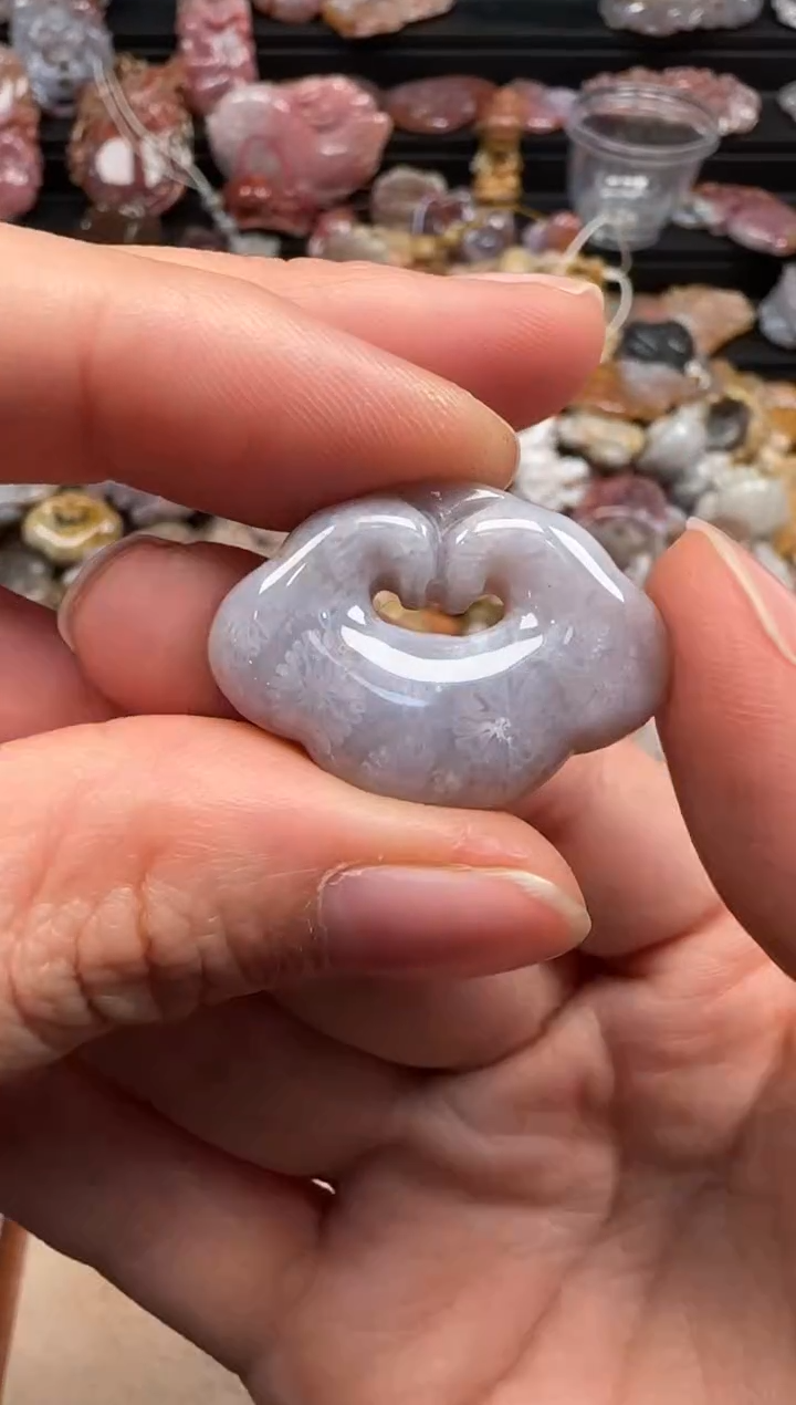 【闪购商品】硅化珊瑚（珊瑚玉）颈饰未镶嵌707