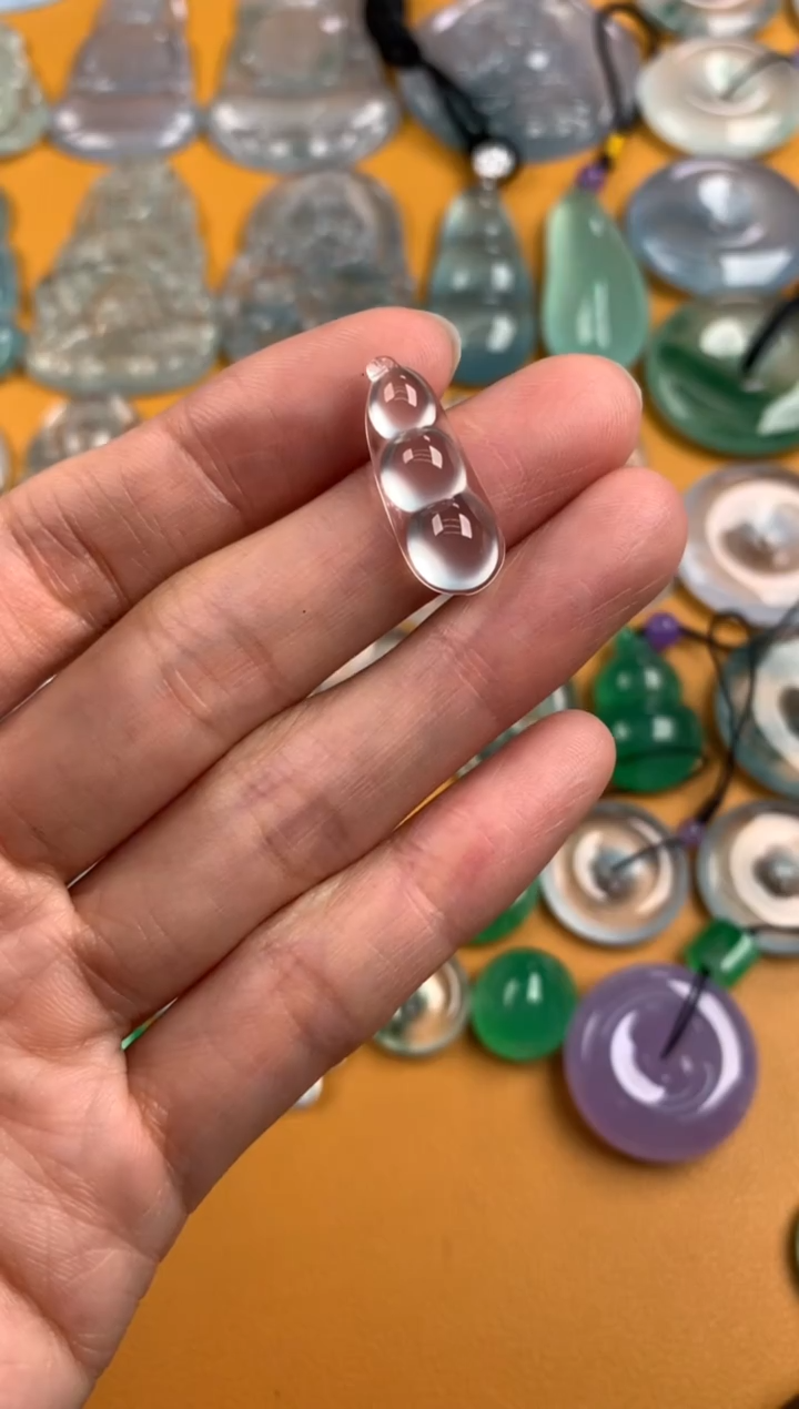 颈饰未镶嵌翡翠21.4-8.6-5.5