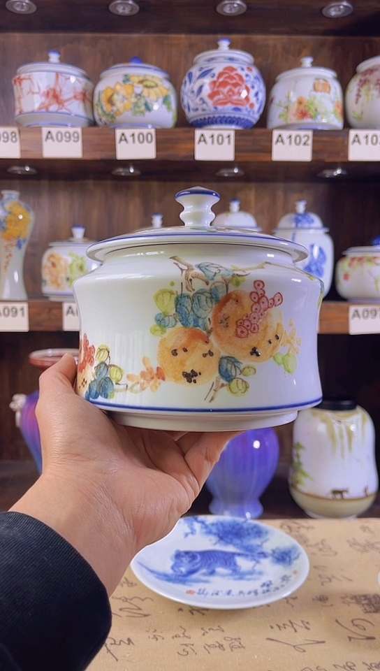迎君陶瓷纯手工手绘     双12福利