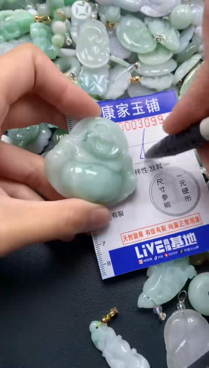 颈饰未镶嵌翡翠3099
