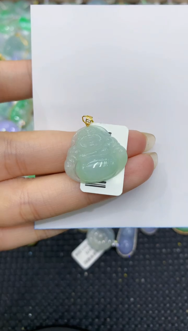 【闪购商品】翡翠颈饰18K金镶嵌11111111111