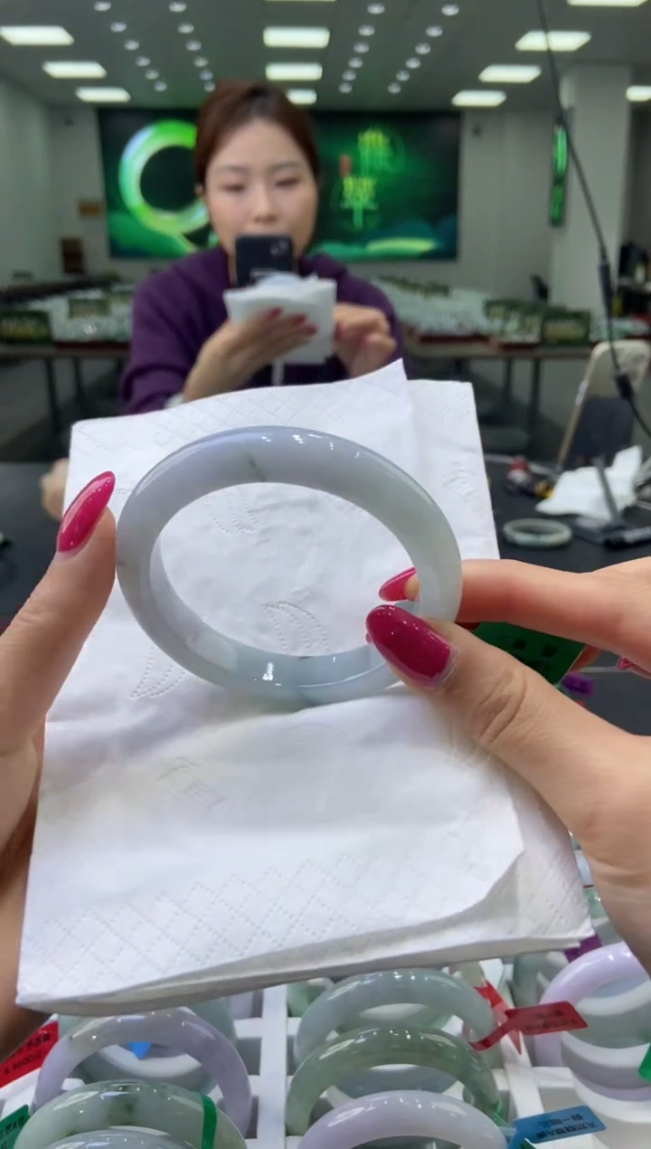 未镶嵌手镯翡翠0059614