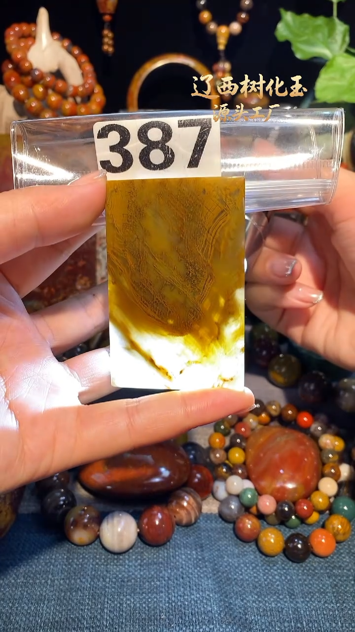 未镶嵌-硅化玉天然北票硅化玉吊坠