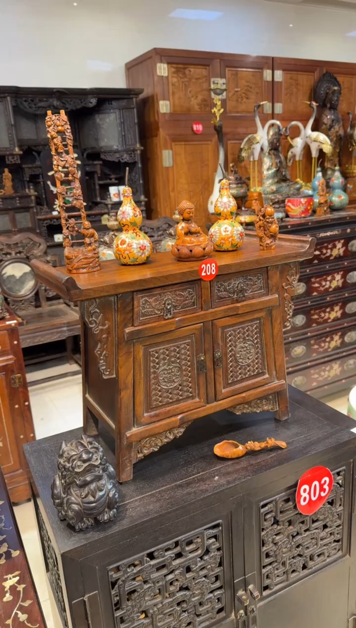 木雕刻高二联柜880.88888