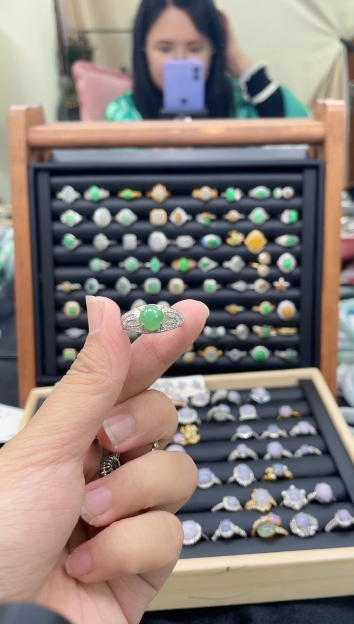 【闪购商品】翡翠戒指未镶嵌戒指