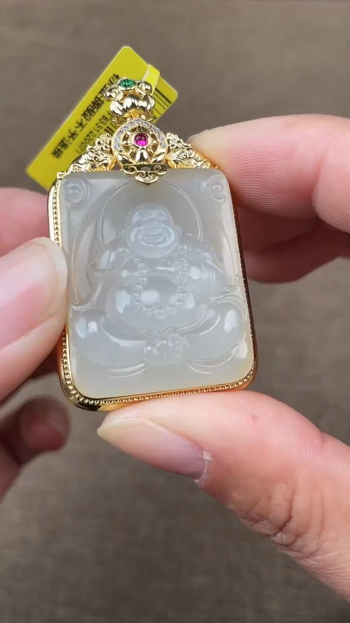 颈饰银S925镶嵌和田玉12.25XT多样性拍一发一14