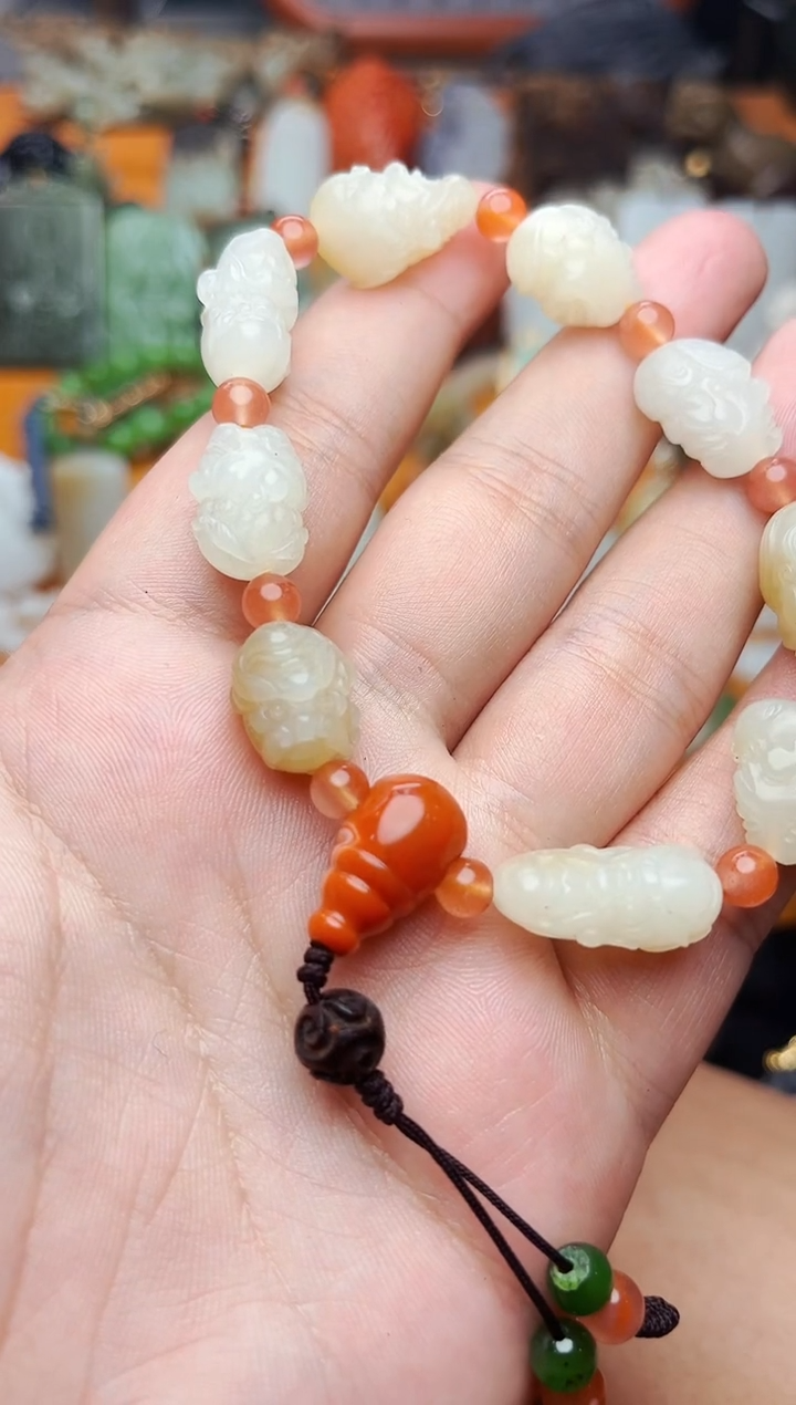 【闪购商品】和田玉手串未镶嵌手串01