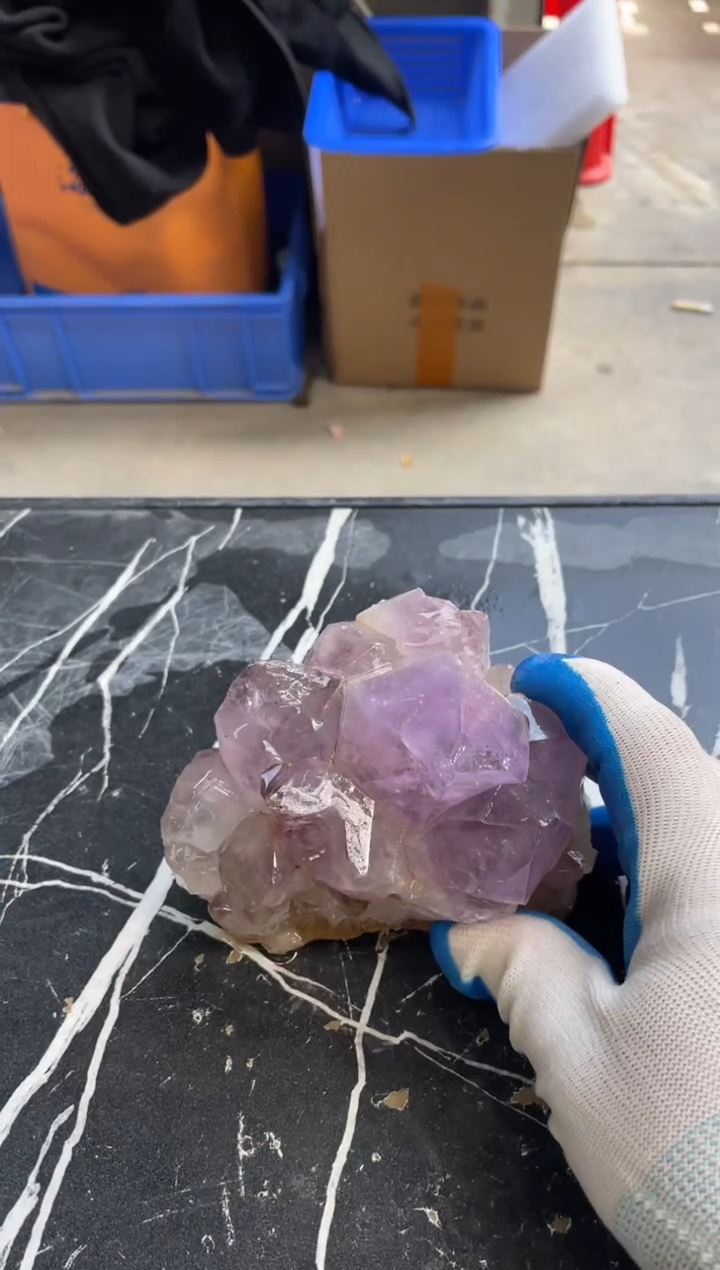 【闪购商品】紫晶原石未镶嵌天然紫水晶原石摆件