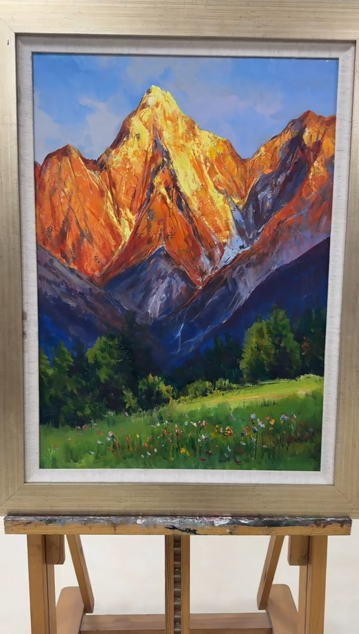 国画炳山艺术--梁朝水老师作品