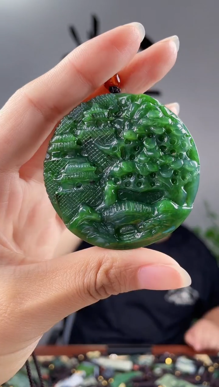 和田玉未镶嵌颈饰拍一发一，多样性发货